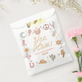 Bolsa De Papel ¡Yee Haw! Western Disco Cowgirl Birday Party