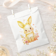 Yellow Bunny Party, Forest Animal Baby Shower 