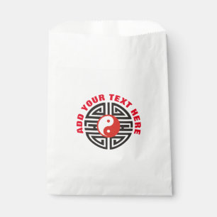 Bolsa De Papel Yin y Yang Yantra Tattoo + tus antecedentes e idea