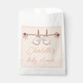 Bolsa De Papel Zapatos para bebés de Peach-y