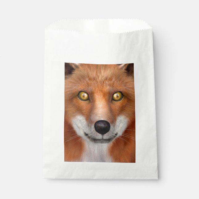 Bolsa De Papel Zorro Rojo (Anverso)