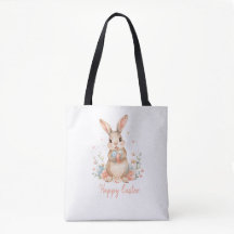 Bolsa de Pascua de conejito para niños.