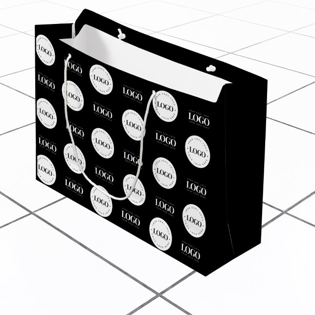 Bolsa de paso y repetición de logotipo personaliza (Subido por el creador)