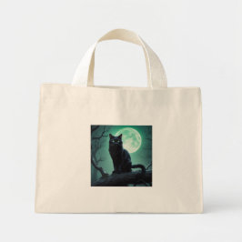 Bolsa de pata de gato negro de Halloween