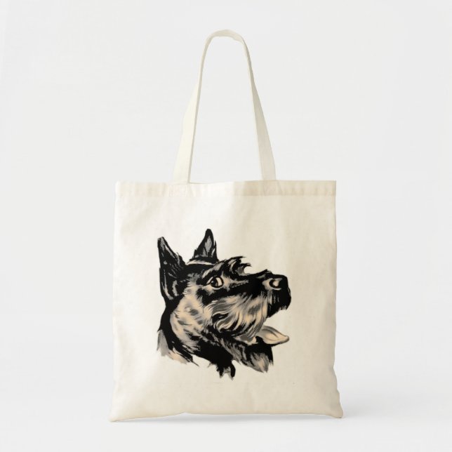 Bolsa de pata de perro escocés (Frente)