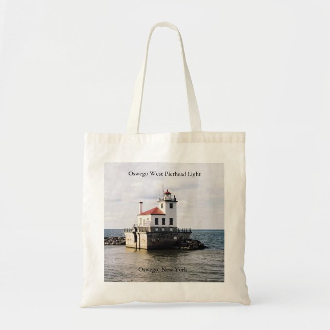 Bolsa de pata Oswego West Pierhead Light (Frente)