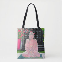 Bolsa de pata rosada de Buda