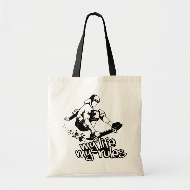 Bolsa de patinaje - elegir estilo, color (Frente)