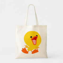 Bolsa de patito de dibujos animados alegre