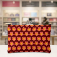 Bolsa de patrón continuo de Rosa Musgo Roja