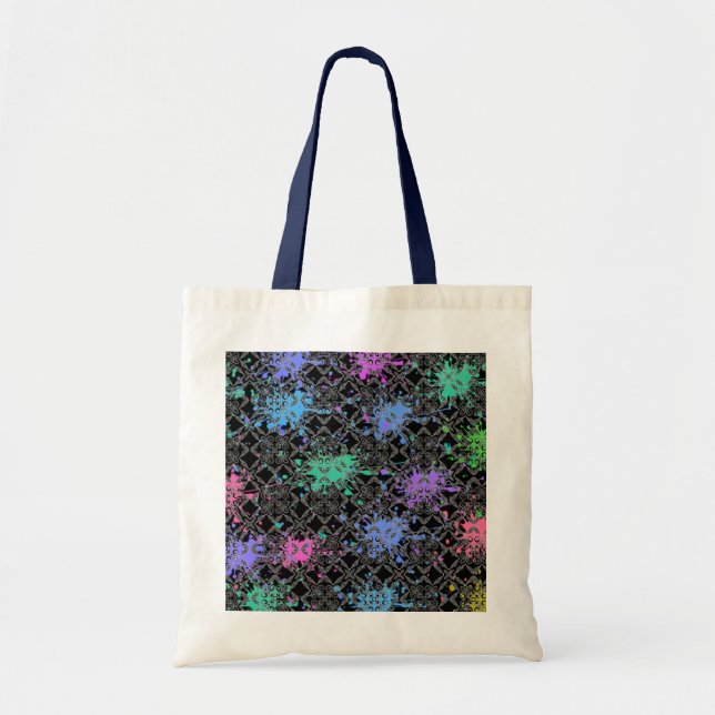 Bolsa de patrón geométrico (Frente)