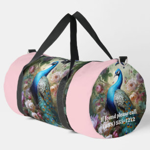 Bolsa de pavo real grande