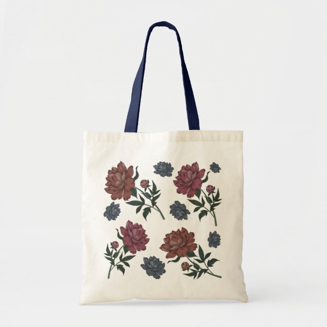 Bolsa de peony tote (Frente)