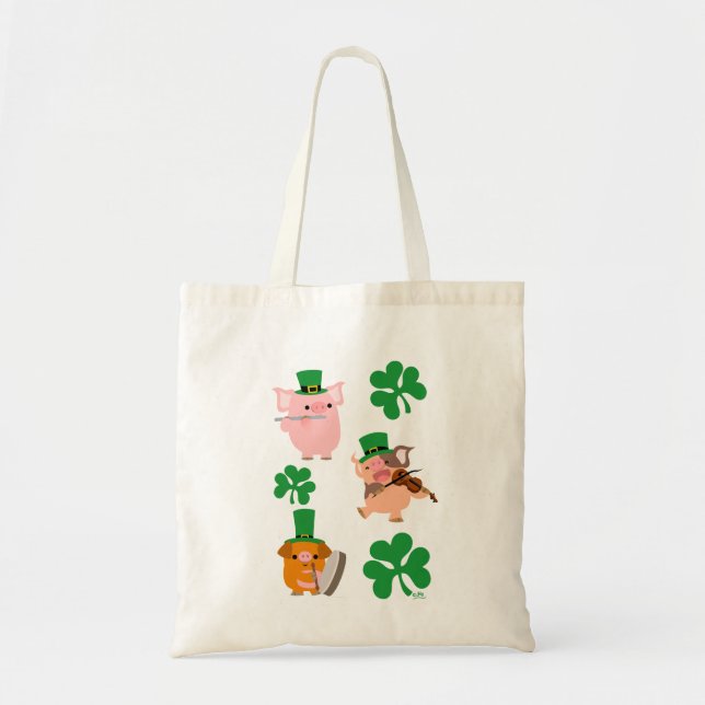 Bolsa de pequeños músicos en el Día de San Patrici (Frente)