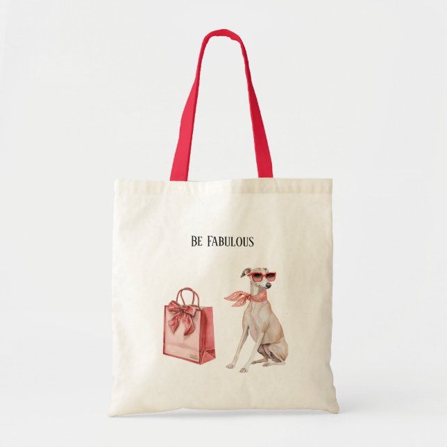 Bolsa de perro Be Fabulous Labios Rojos (Frente)