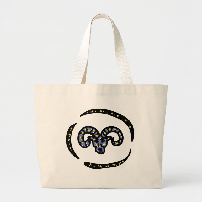 Bolsa de personalidad con icono de Aries (Frente)