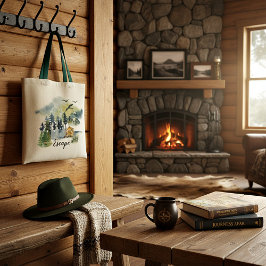 Bolsa de personalizable de la escena del bosque ac