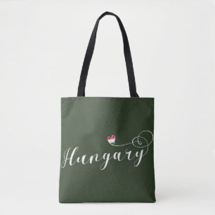Bolsa de Personalizable del corazón de Hungría, hú