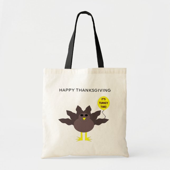 Bolsa de Personalizable del Día de Acción de Graci (Frente)
