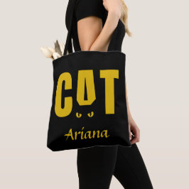 Bolsa de personalizable para los amantes del gato
