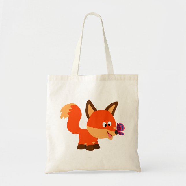 Bolsa De Personalizado Cuadros Fox Y Butterfly (Frente)