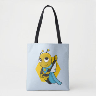 Bolsa de personalizado de abejas superheroína