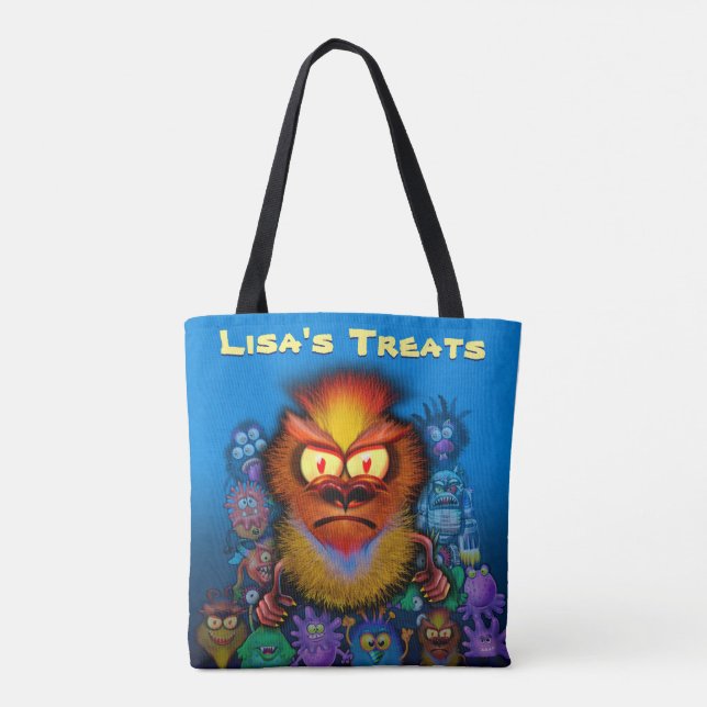 Bolsa de personalizado de trineo o regalo de Hallo (Reverso)