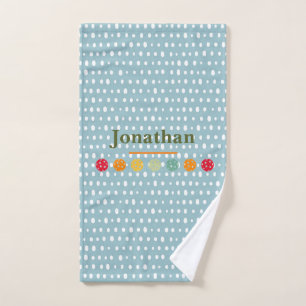 Bolsa de picaduras de patrón azul Pastel personali