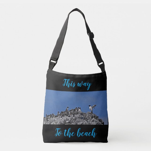 Bolsa de pingüino negro (Anverso)