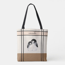 Bolsa de pingüino para la tota personalizada