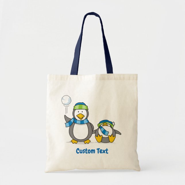 Bolsa de pingüinos de nieve (Frente)