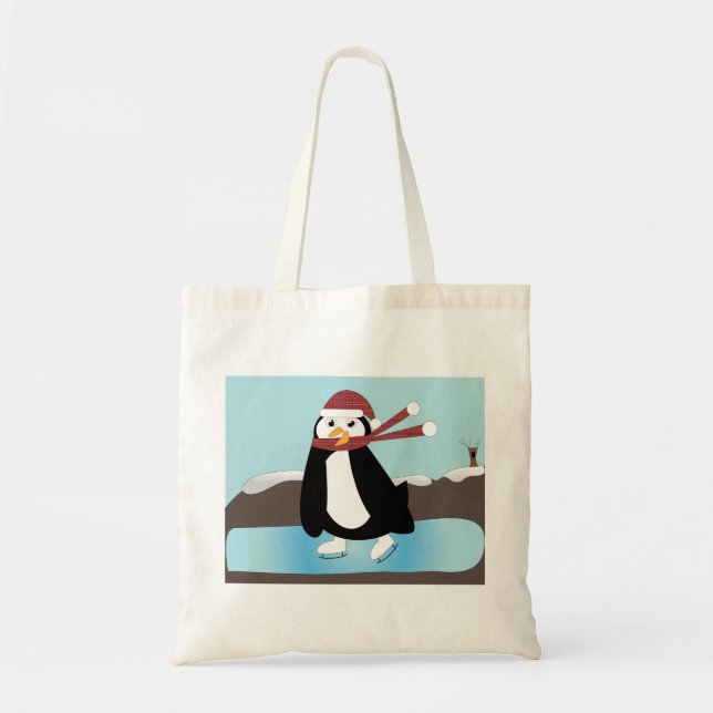 Bolsa de pingüinos para patinar sobre hielo (Frente)