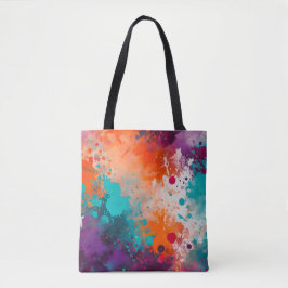 Bolsa de pintura Art Tote de pintura colorida
