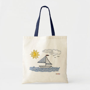 Bolsa de playa 3D para barcos de vela