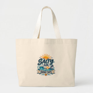 Bolsa de playa de aire salado y días soleados
