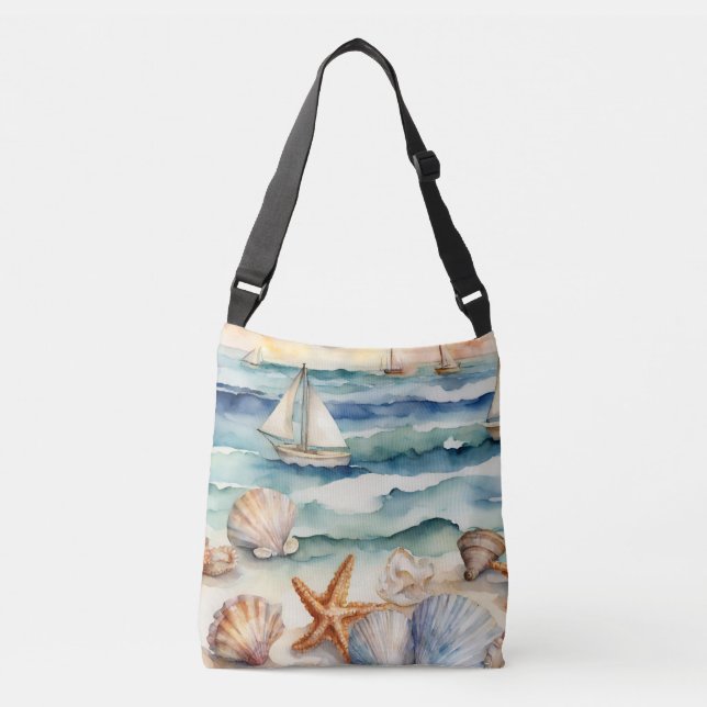 Bolsa de playa de conchas de estrella de mar (Anverso)