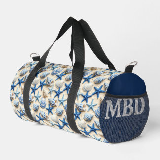 Bolsa de playa de conchas náuticas