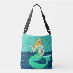 Bolsa de playa de Mermaid Verde