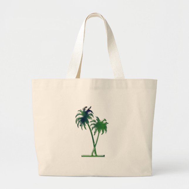 Bolsa de playa de palmeras (Frente)