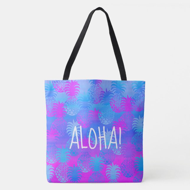 Bolsa de playa de Peri de la piña de Aloha (Anverso)
