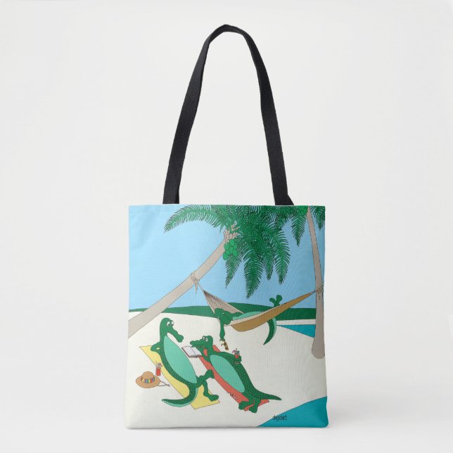 Bolsa de playa de pies arenosos (Anverso)