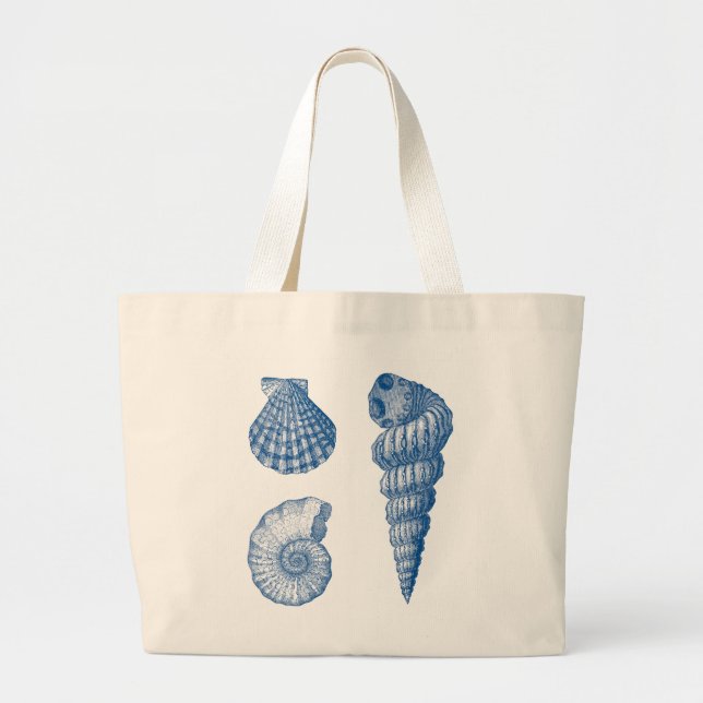 Bolsa de playa de Seashells (Frente)