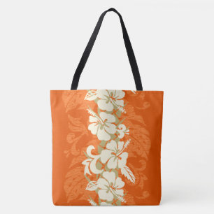 Bolsa de playa floral de Hawai Hibiscus