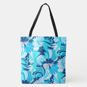 Bolsa de playa tropical floral de Hawai, selva hib