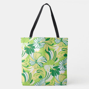 Bolsa de playa tropical floral de Hawai, selva hib