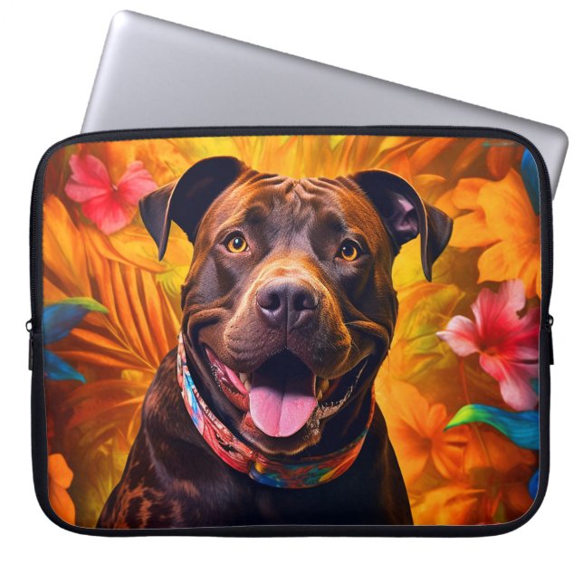 Bolsa de portátil American Pit Bull Terrier (Frente)