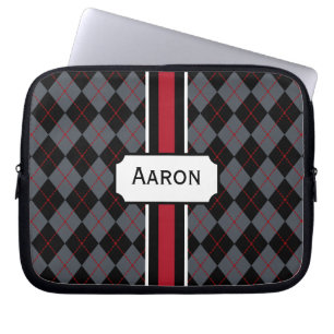 Bolsa de portátil Argyle personalizada