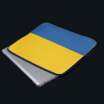 Bolsa de portátil azul y amarillo<br><div class="desc">Lleve su portátil con estilo en este funda azul y amarillo.</div>