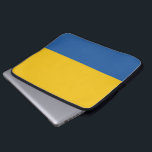 Bolsa de portátil azul y amarillo<br><div class="desc">Lleve su portátil con estilo en este funda azul y amarillo.</div>