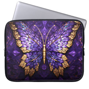 Bolsa de portátil de vidrio templado morado para m